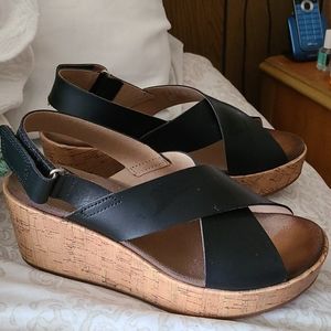 Clark's wedge sandal